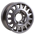 Goss MANANO ZWART/ZILVER DAKAR RALLY WHEELS