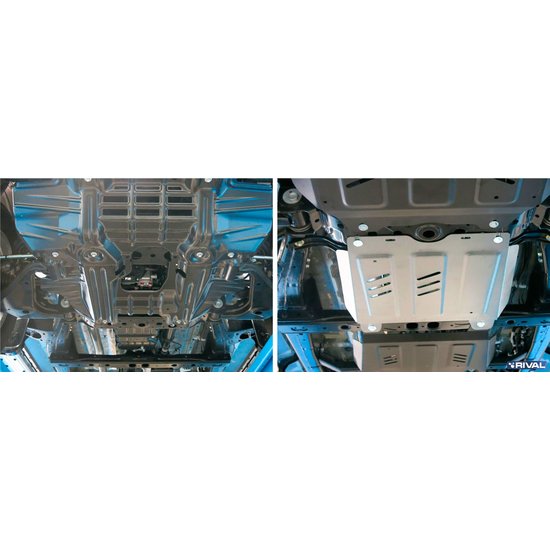 Rival 4x4 RIVAL VERSNELLINGSBAK SKIDPLATE TOYOTA HILUX REVO