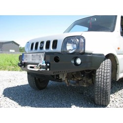 VOORBUMPER / WINCHBUMPER  ZONDER BULLBAR SUZUKI JIMNY BENZINE 05-17