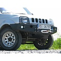 F-4X4 VOORBUMPER / WINCHBUMPER  ZONDER BULLBAR SUZUKI JIMNY BENZINE 05-17