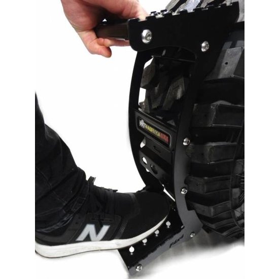 F-4X4 UNIVERSELE LADDER - TRAPPEN VOOR RESERVEWIEL