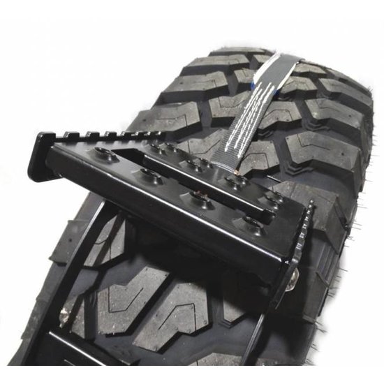 F-4X4 UNIVERSELE LADDER - TRAPPEN VOOR RESERVEWIEL