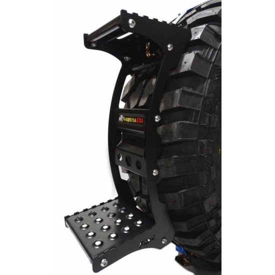 F-4X4 UNIVERSELE LADDER - TRAPPEN VOOR RESERVEWIEL