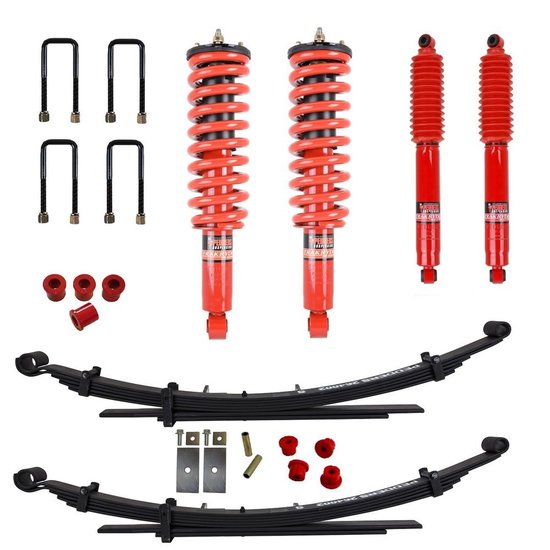 Pedders Suspension Pedders 2 Inch Heavy Duty Load Carrying and Towing Kit. With Assembled Foam Cell Struts. Isuzu D-Max 2017+