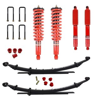 Pedders  2 Inch Heavy Duty Load Carrying and Towing Kit. With Assembled Foam Cell Struts. Isuzu D-Max 2012-2017