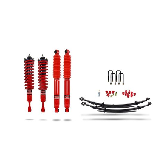 Pedders Suspension Pedders 2 Inch Suspension Lift Kit. With Improved Ride & Assembled struts. Toyota Hilux 2015+