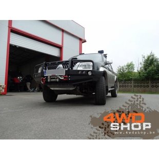 VOORBUMPER / WINCHBUMPER MET BULLBAR MITSUBISHI L200 III 96-05