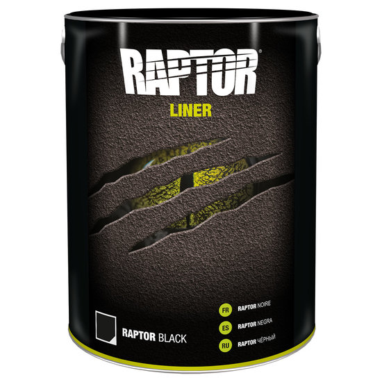 Raptor Liner RAPTOR LINER 5 LITER ZWART