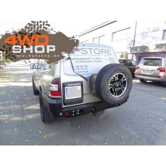 F-4X4 ACHTERBUMPER LANGE VERSIE MITSUBISHI PAJERO III 99-06