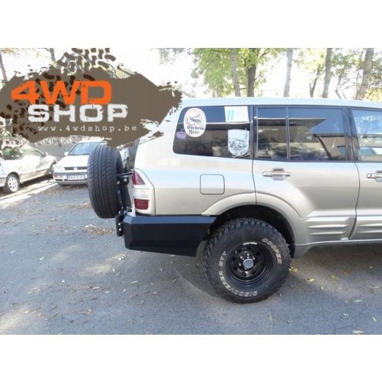 F-4X4 ACHTERBUMPER LANGE VERSIE MITSUBISHI PAJERO III 99-06
