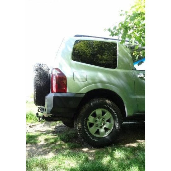 F-4X4 ACHTERBUMPER KORTE VERSIE MITSUBISHI PAJERO III 99-06