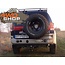 F-4X4 ACHTERBUMPER MITSUBISHI PAJERO SPORT 96-00