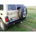 F-4X4 ACHTERBUMPER MET LIERPLAAT TOYOTA LAND CRUISER HZJ 71 99-07