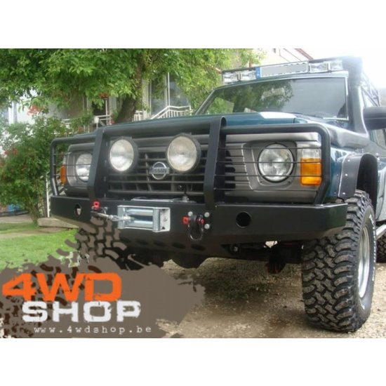 F-4X4 VOORBUMPER / WINCHBUMPER NISSAN PATROL Y60