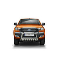 Bullbar with cross bar and axle-plate - Ford Ranger