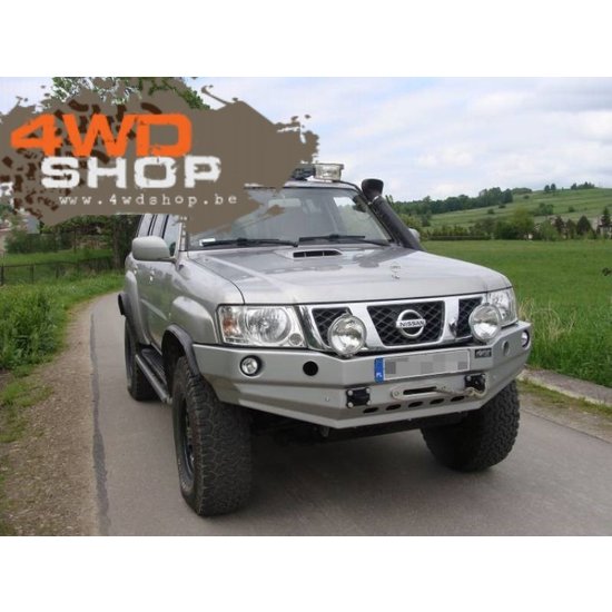 F-4X4 VOORBUMPER / WINCHBUMPER NISSAN PATROL Y61 GU4