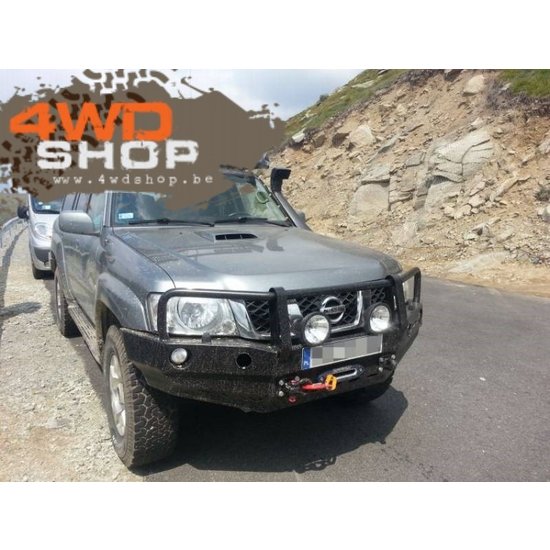 F-4X4 VOORBUMPER / WINCHBUMPER NISSAN PATROL Y61 GU4