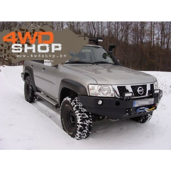 F-4X4 VOORBUMPER / WINCHBUMPER NISSAN PATROL Y61 GU4