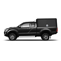 Aluminium technical canopy - with side doors - Isuzu D-Max extra cabin (2012 - 2017 - 2020)
