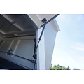 Aluminium technical canopy - with side doors - Isuzu D-Max extra cabin (2012 - 2017 - 2020)