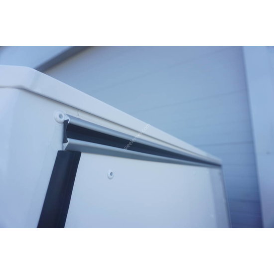 Aluminium technical canopy - with side doors - Isuzu D-Max single cabin (2012 - 2017 - 2020)