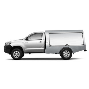 Commercial hard top - with roll-covers - Ford Ranger single cabin (2012 -)