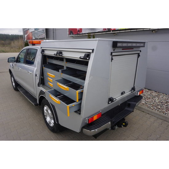 Commercial hard top - with roll-covers - Ford Ranger double cabin (2012 -)