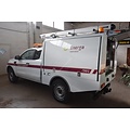Commercial hard top - with side doors - Ford Ranger extra cabin (2012 -)