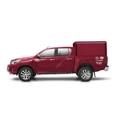 Aluminium technical canopy - with side doors - Ford Ranger double cabin (2012 -)