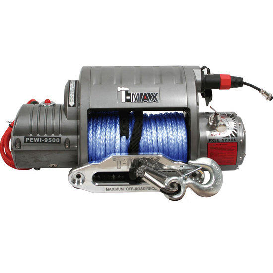 T-Max T-MAX WINCH/LIER EWI 9500S (4300KG) 12V EWI-SERIE (SYNTHETISCH TOUW)