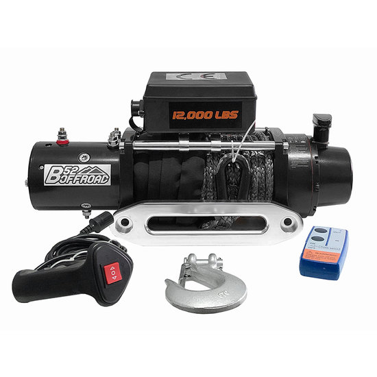 LIER B52 12000 12V synthetisch touw