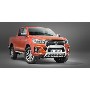 EC "A" bar with cross bar and axle-bar - Toyota Hilux (2018 - 2021)