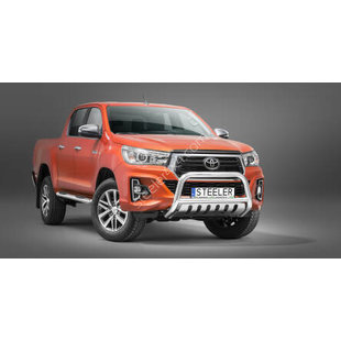 EC "A" bar with cross bar and axle-plate - Toyota Hilux (2018 - 2021)