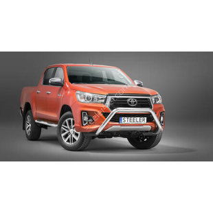 EC "A" bar without cross bar 76mm - Toyota Hilux (2018 -)