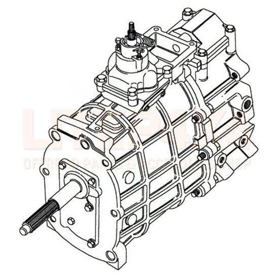 4WD SHOP TRANSMISSION BOX R380 DISCOVERY I 300TDI