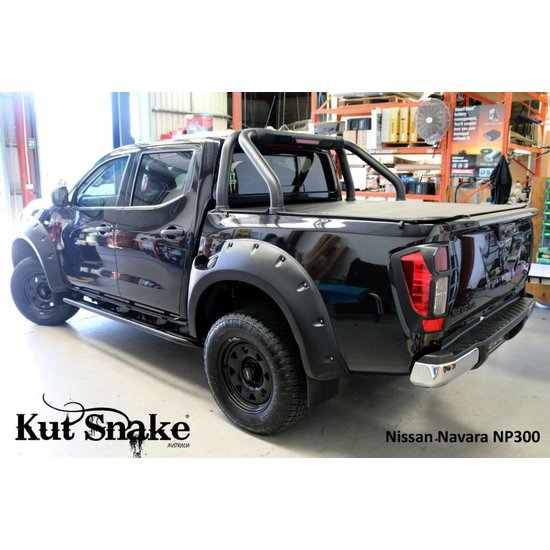 Kut Snake  FENDER FLARES FOR NISSAN NAVARA D23-MONSTER -85MM WIDE – AD-BLUE