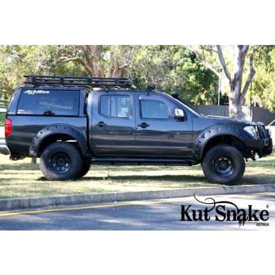 Kut Snake  FENDER FLARES FOR NISSAN NAVARA D40 – 75 MM WIDE
