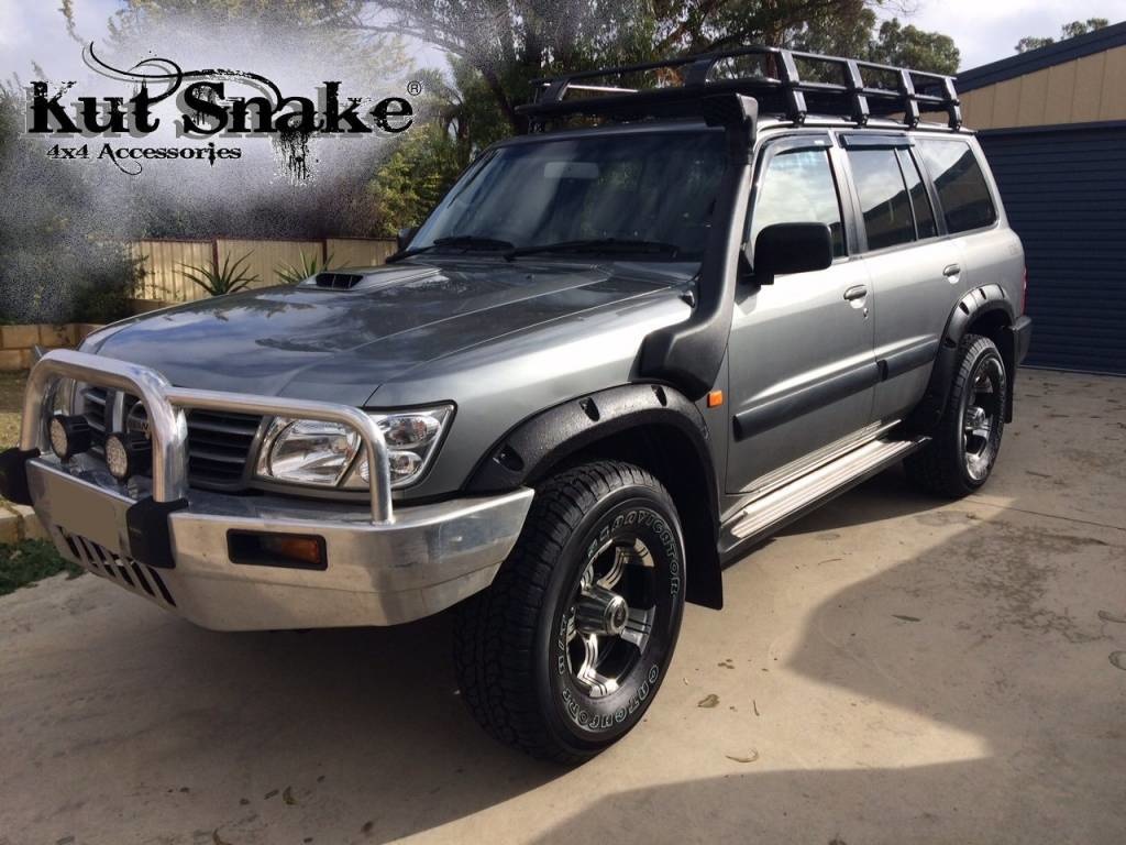 FENDER FLARES FOR NISSAN PATROL Y61 GR 50 MM WIDE 4WD Shop