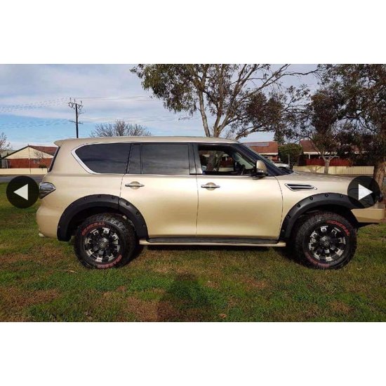 Kut Snake  FENDER FLARES FOR NISSAN PATROL Y62 – 60 MM WIDE
