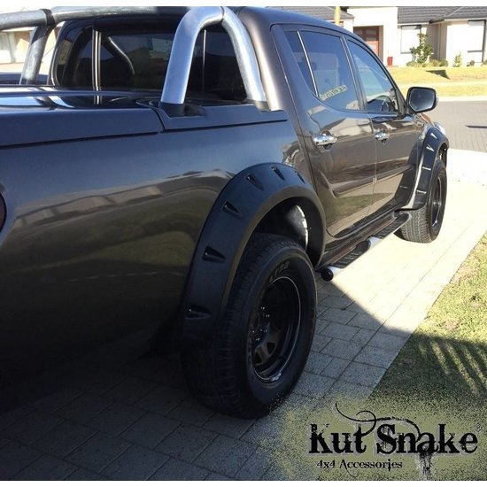 Kut Snake  FENDER FLARES FOR MITSUBISHI L200 – 95 MM WIDE