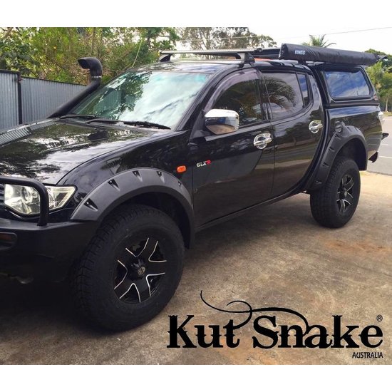 Kut Snake  FENDER FLARES FOR MITSUBISHI L200 ML/MN – 75 MM WIDE
