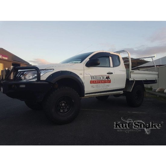 Kut Snake  FENDER FLARES FOR MITSUBISHI L200 MQ – 2015 – 2017 – 70 MM WIDE