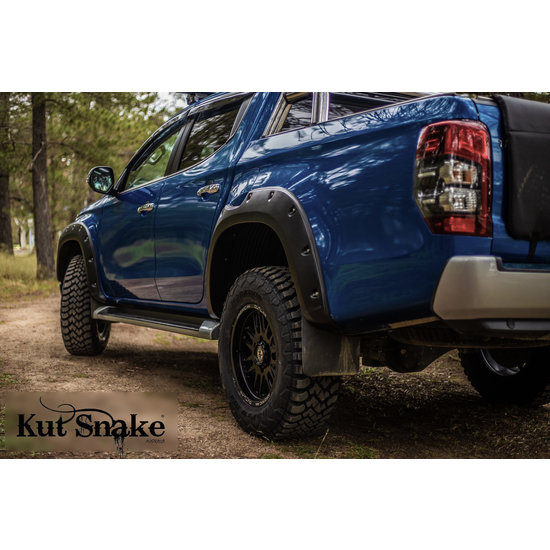 Kut Snake  FENDER FLARES FOR MITSUBISHI L200 MR – 2018+ – 70 MM WIDE