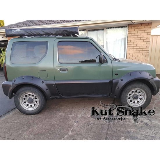 Kut Snake  FENDER FLARES FOR SUZUKI JIMNY 100 MM WIDE