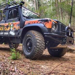 FENDER FLARES LAND ROVER- 95 MM WIDE