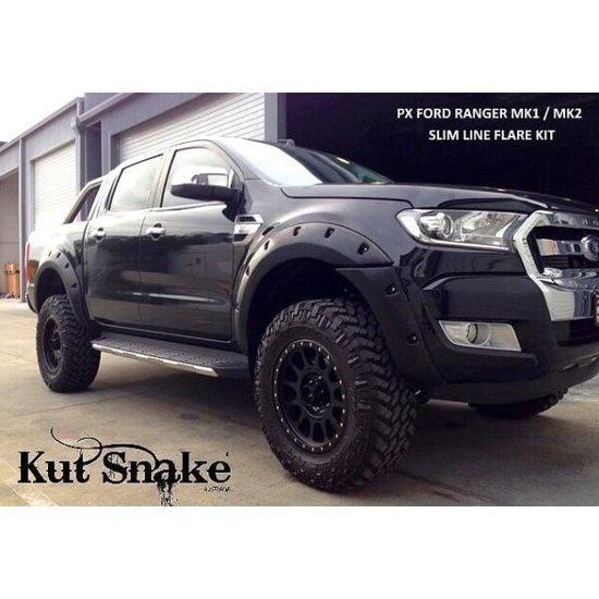 Kut Snake  FENDER FLARES FOR FORD RANGER PX2 AND PX3 – 40 MM WIDE