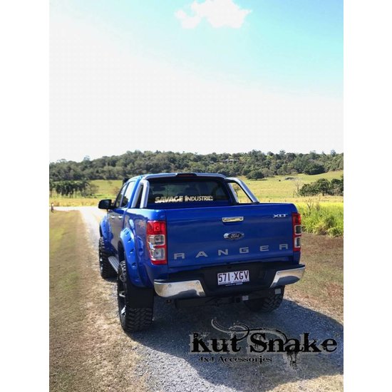 Kut Snake  FENDER FLARES FORD RANGER PX1, 2 AND 3- 55 MM WIDE – SMOOTH FINISH