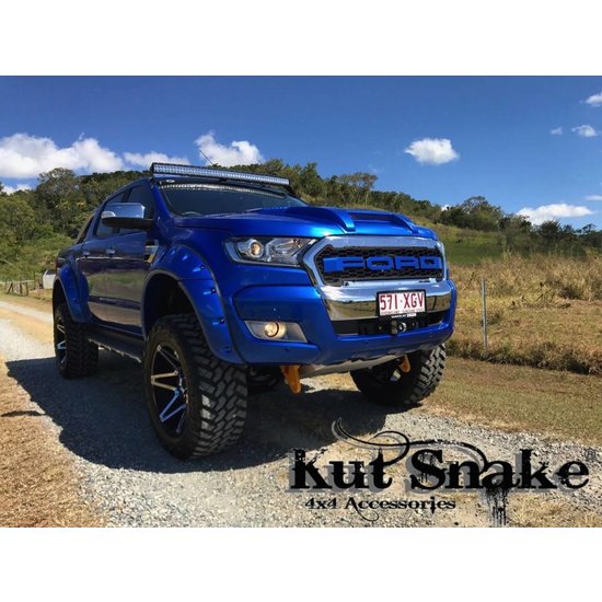Kut Snake  FENDER FLARES FORD RANGER PX1, 2 AND 3- 55 MM WIDE – SMOOTH FINISH