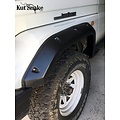 Kut Snake  FENDER FLARES FOR TOYOTA LAND CRUISER 75/79- 50 MM WIDE FRONT ONLY