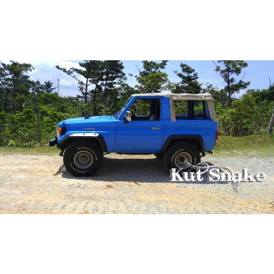 Kut Snake  SPATBORDVERBREDERS VOOR TOYOTA LAND CRUISER BJ7#,FJ7#, HJ7#,HZJ7#,HDJ7#,FZJ7#,PZJ7# 1985 TOT 2007 – 55 MM BREED